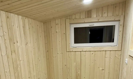 Отделка имитацией бруса  + 40 000₽ 