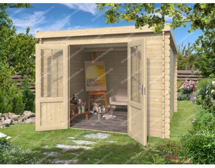 Бытовка из бруса ЖИВАГО 3