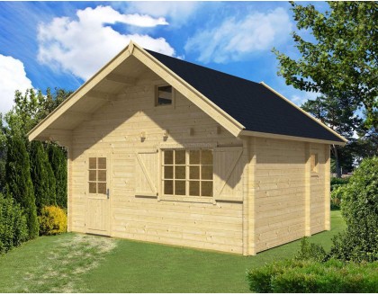 Летний домик с антресолью НОВИЧОК 