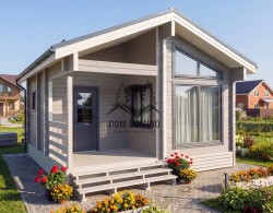 Дачный дом из сухого бруса ВОСХОД