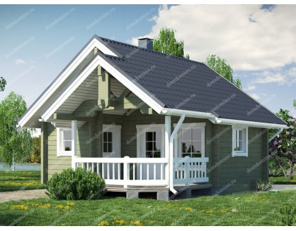 Маленький дачный домик УТЕС