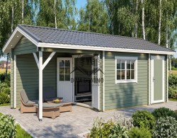 Летняя кухня с верандой СИРЕНЬ 3