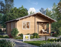 Садовый дом из бруса ЭТАЛОН