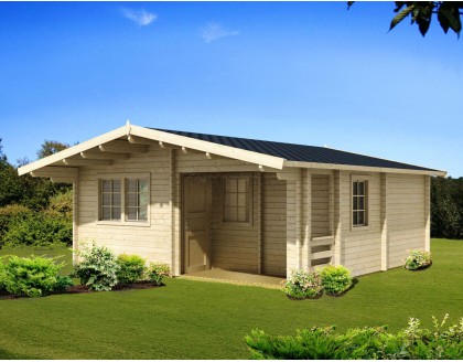 Садовый дом из бруса ЭТАЛОН