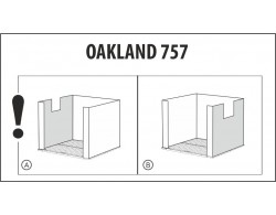 Сарай под покраску Окланд 757 (Oakland 757), серый