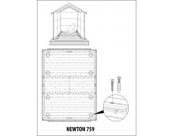Сарай Ньютон 759 (Newton 759), серый