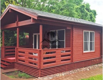 Садовый дом из сухого бруса ДРУГ